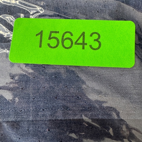 Joseph Abboud Men's Long Sleeve Textured Non-Iron Button‎ Up Shirt Blue X-Large - Picture 13 of 13